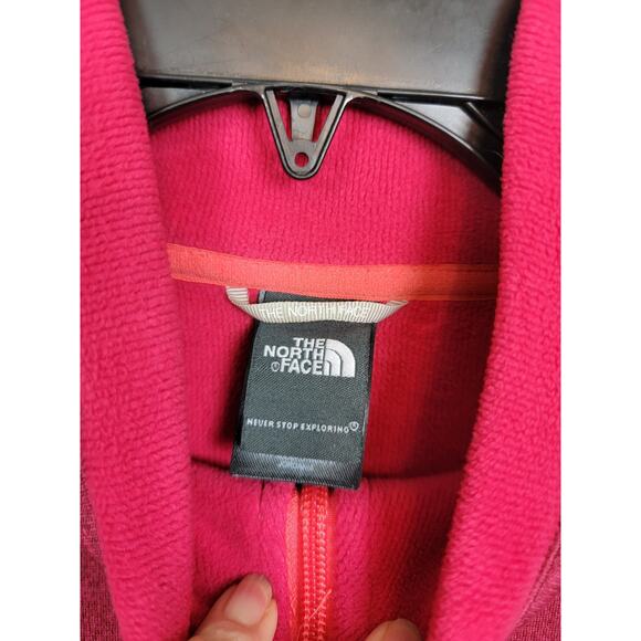 The North Face Women's Size Medium Full Zip Mock Neck Fleece Lined Jacket - Picture 3 of 7